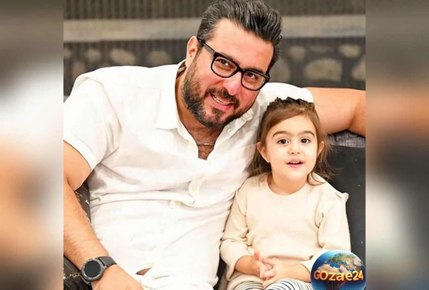 وقتی دختر محسن کیایی دفتر نقاشی‌اش را شیطنت می‌کند؛ تصویری دیدنی از لحظه خنده‌دار و کودکانه