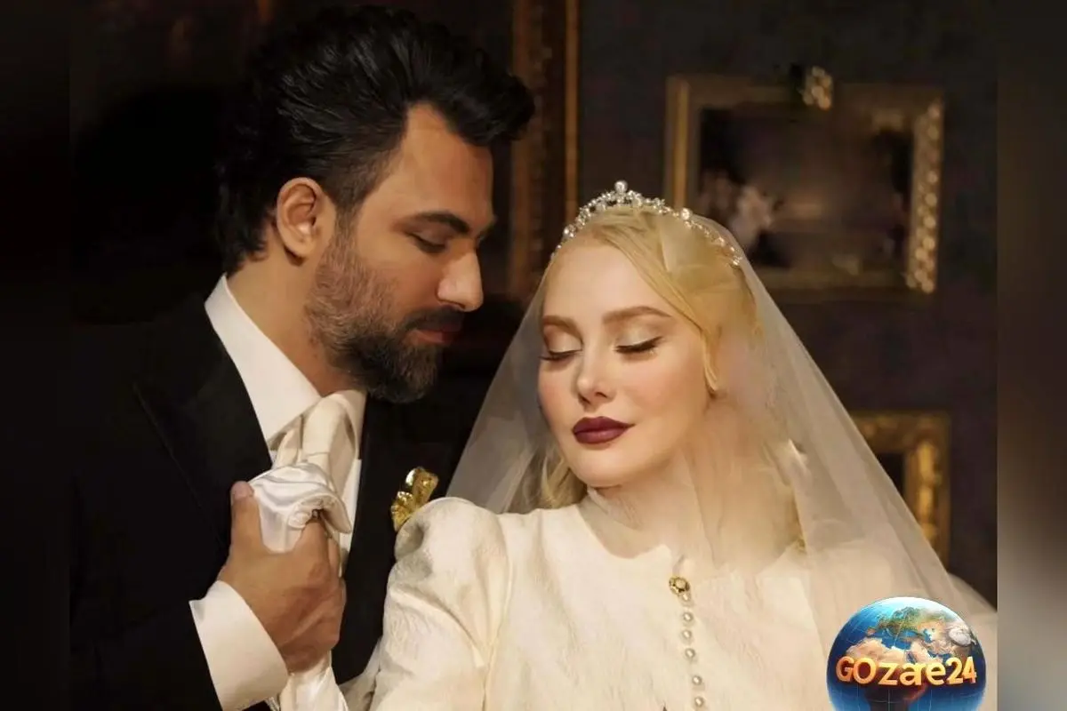 تصاویر و ویدئوی لوکس و لاکچری از عروسی آرام جعفری و بابک انصاری در تالار مجلل و شاهانه