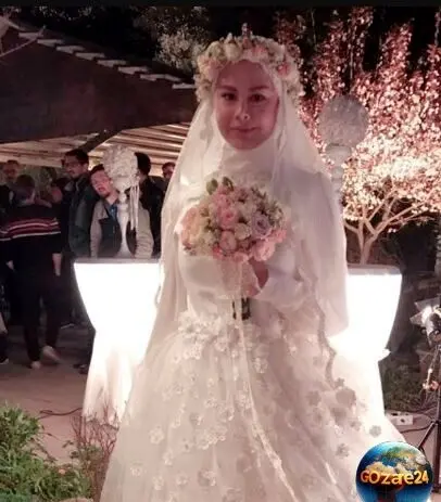 عکس‌های ویژه از عروسی امیریل ارجمند و همسرش یاسمینا باهر + دسته گل زیبا و لحظه‌های خاطره‌انگیز در باغ