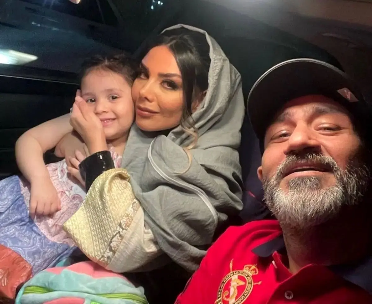 شوخی بامزه هانا با پدرش مهران غفوریان در یک استوری خنده‌دار + عکس