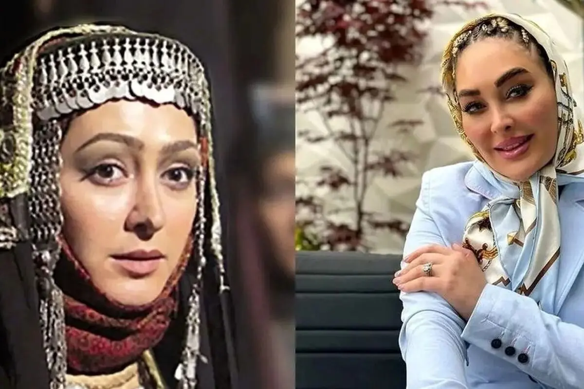 عکس‌های جذاب الهام حمیدی در نقش شیرین همسر کیسان ابوعمره در مختارنامه سال ۹۴ + چهره همسر کیسان در ۳۷ سالگی