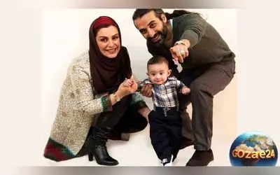 خلوت عاشقانه همسر ماه چهره خلیلی بر سر مزار همسرش در روز تولد + عکس