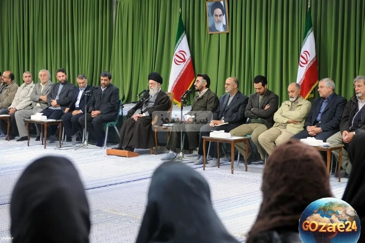 تصاویر دیدار بازیگران سریال یوسف پیامبر با رهبر انقلاب در بیت رهبری + عکسهای دیدنی و جزئیات حضور مصطفی زمانی، لیلا بلوکات و محمود پاکنیت