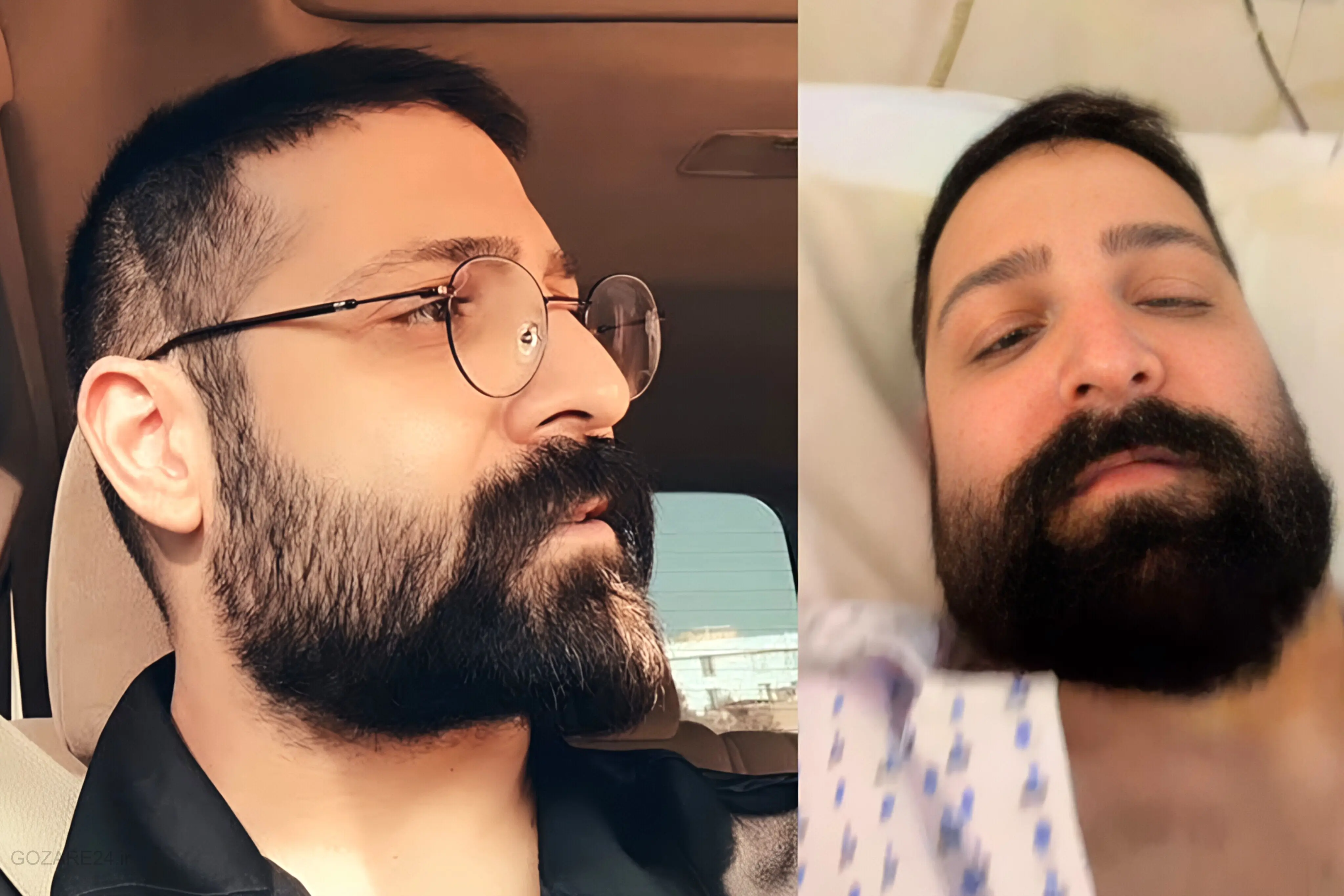 تصویری غم‌انگیز از حمید هیراد در بیمارستان؛ «انقدر خسته بود کنارم خوابش برد...»
