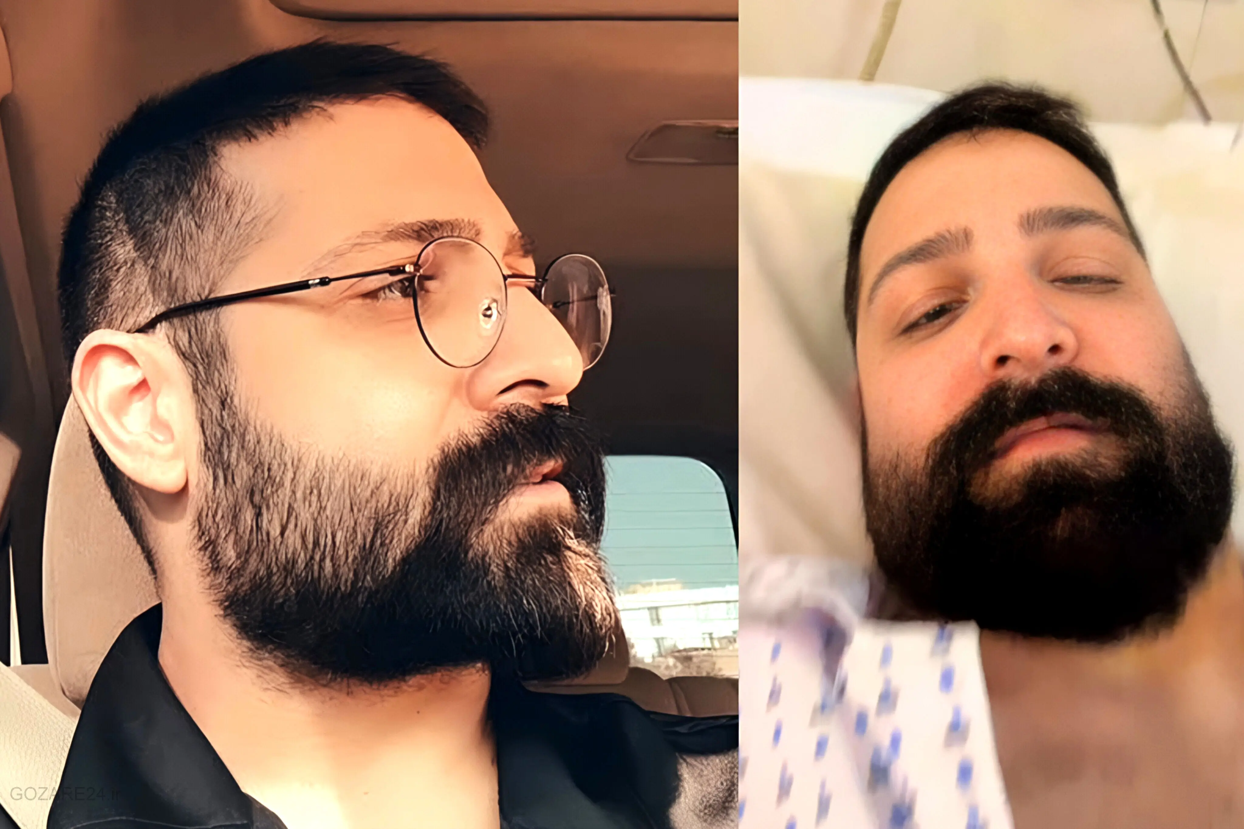 تصویری غم‌انگیز از حمید هیراد در بیمارستان؛ «انقدر خسته بود کنارم خوابش برد...»
