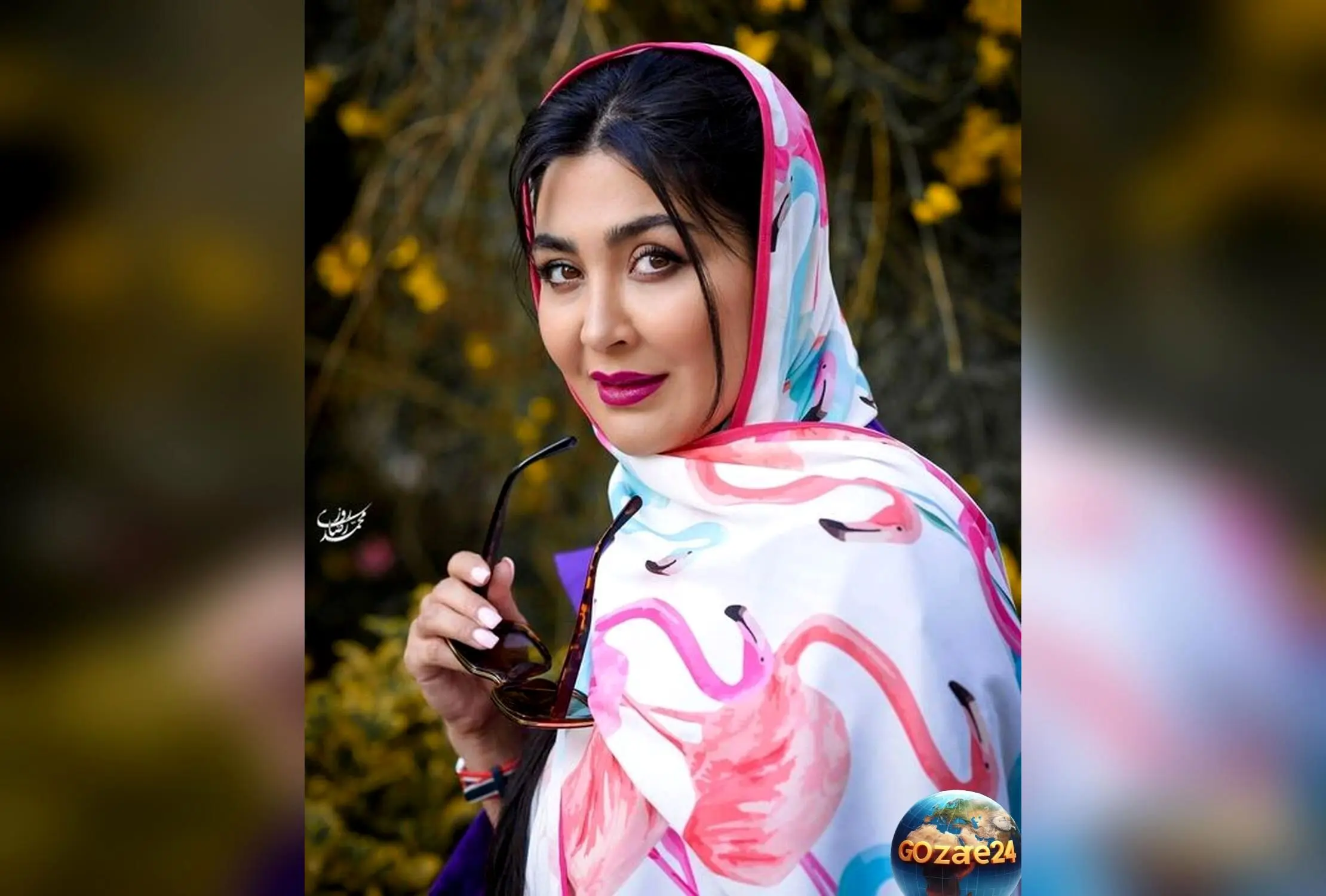 استایل مجلسی مریم معصومی با روسری فوق‌شیک در بالکن | عکس جدید و بیوگرافی کامل
