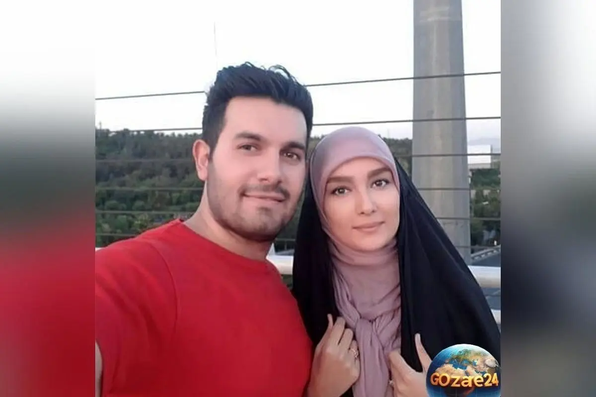 عکس یادگاری مژده خنجری مجری صدا و سیما در سواحل زیبای کیش