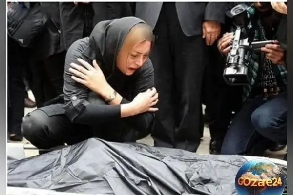 تصاویر میز عزای ساده و بی‌تجمل مسعود رسام، همسر سابق فریبا نادری | روحش شاد و مسیرش پرنور