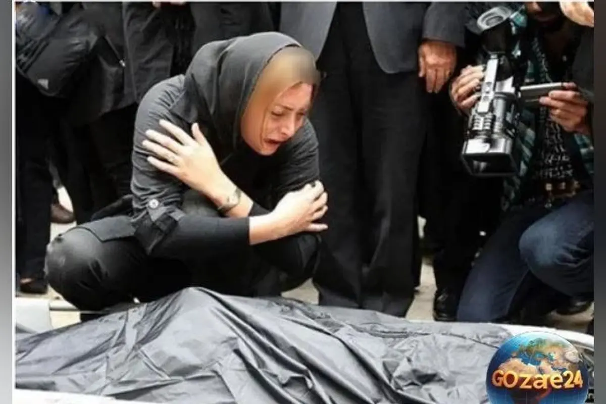 تصاویر میز عزای ساده و بی‌تجمل مسعود رسام، همسر سابق فریبا نادری | روحش شاد و مسیرش پرنور