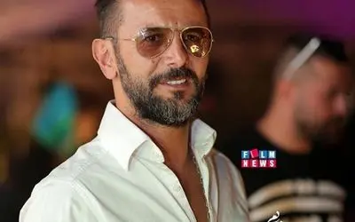 عکس نادر و جالب امین حیایی در کنار همسرش با لباس زنانه را ببینید!