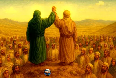 متن فاخر و ادبی برای بنرهای شهری عید غدیر خم؛ جملات مناسب تبلیغات فرهنگی