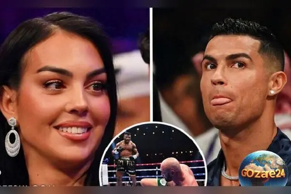 (عکس) جورجینا در میان پسرهای بد: همه نامزدهای رونالدو در شب مبارزه بزرگ بوکس دیده شدند