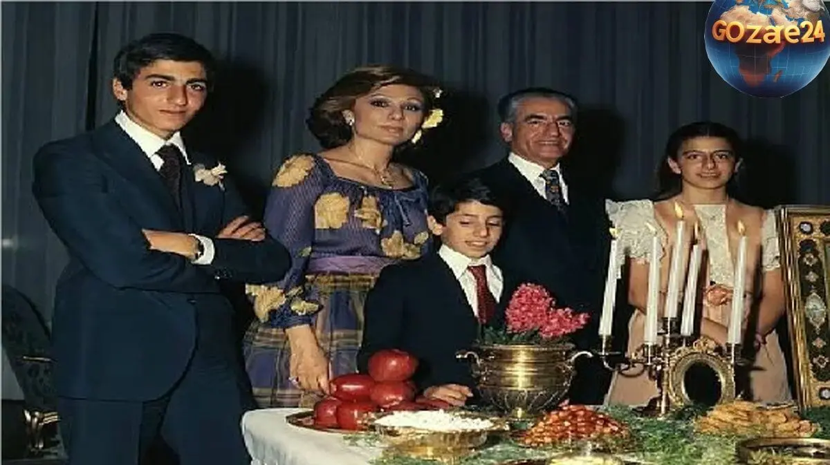 عکس سفره هفت سین فرح پهلوی و بچه‌ها پس از فوت شاه | زندگی مرفه و سفر به ایام قدیم در خارج از ایران