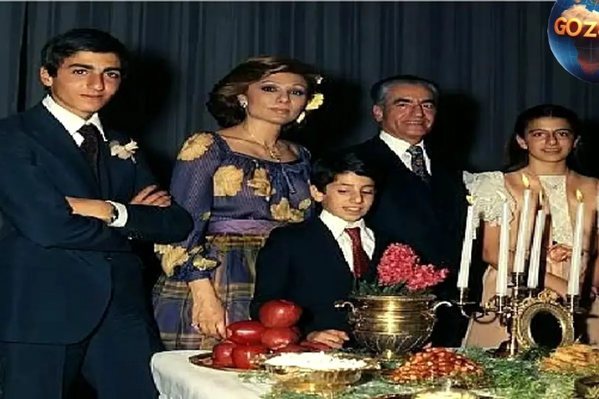 عکس سفره هفت سین فرح پهلوی و بچه‌ها پس از فوت شاه | زندگی مرفه و سفر به ایام قدیم در خارج از ایران