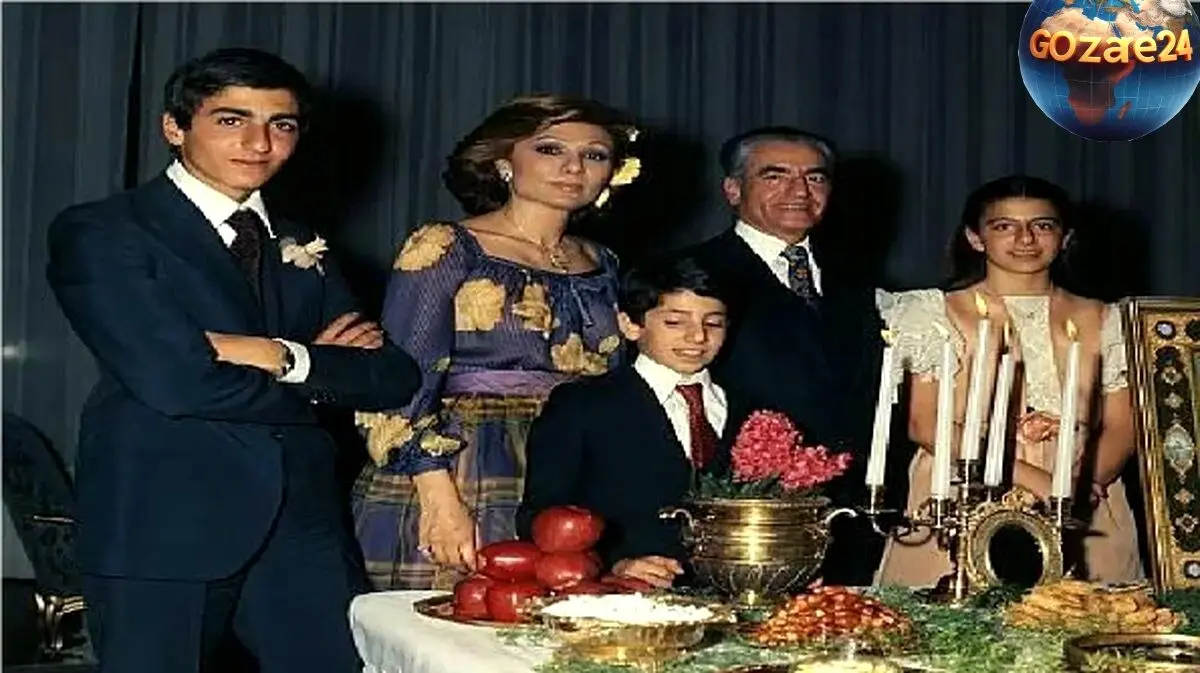 عکس سفره هفت سین فرح پهلوی و بچه‌ها پس از فوت شاه | زندگی مرفه و سفر به ایام قدیم در خارج از ایران