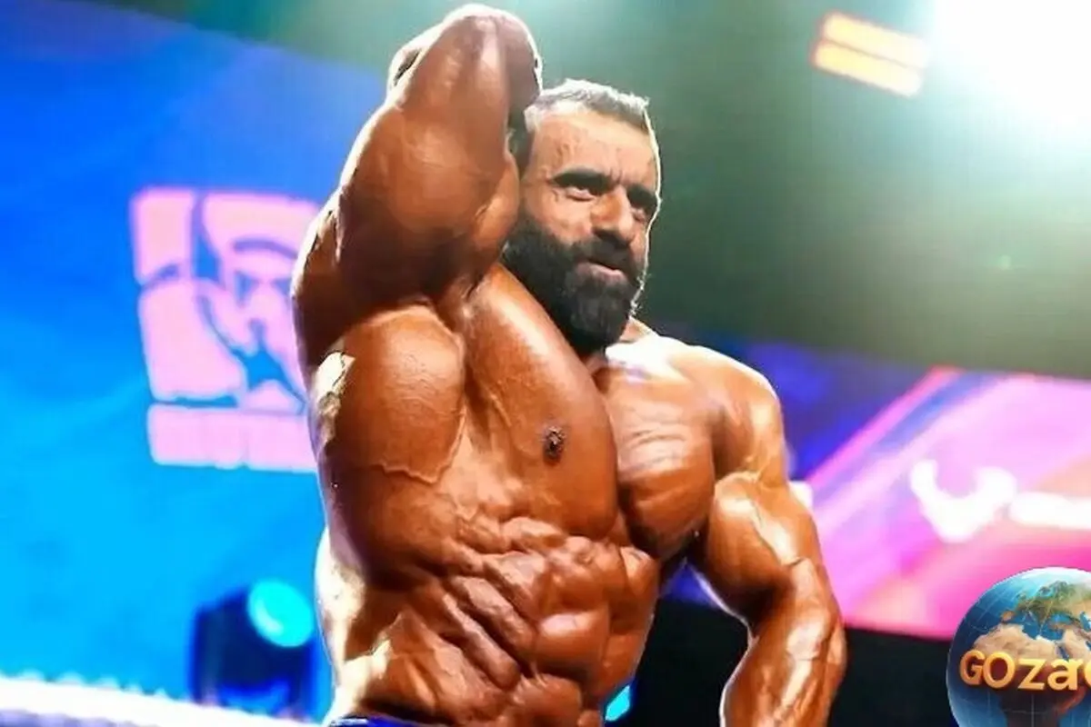 هادی چوپان در حیاط لوکس و جنگلی خانه‌اش با غذای شیرازی اصیل و ادویه‌جات فراوان + عکس نوستالژیک