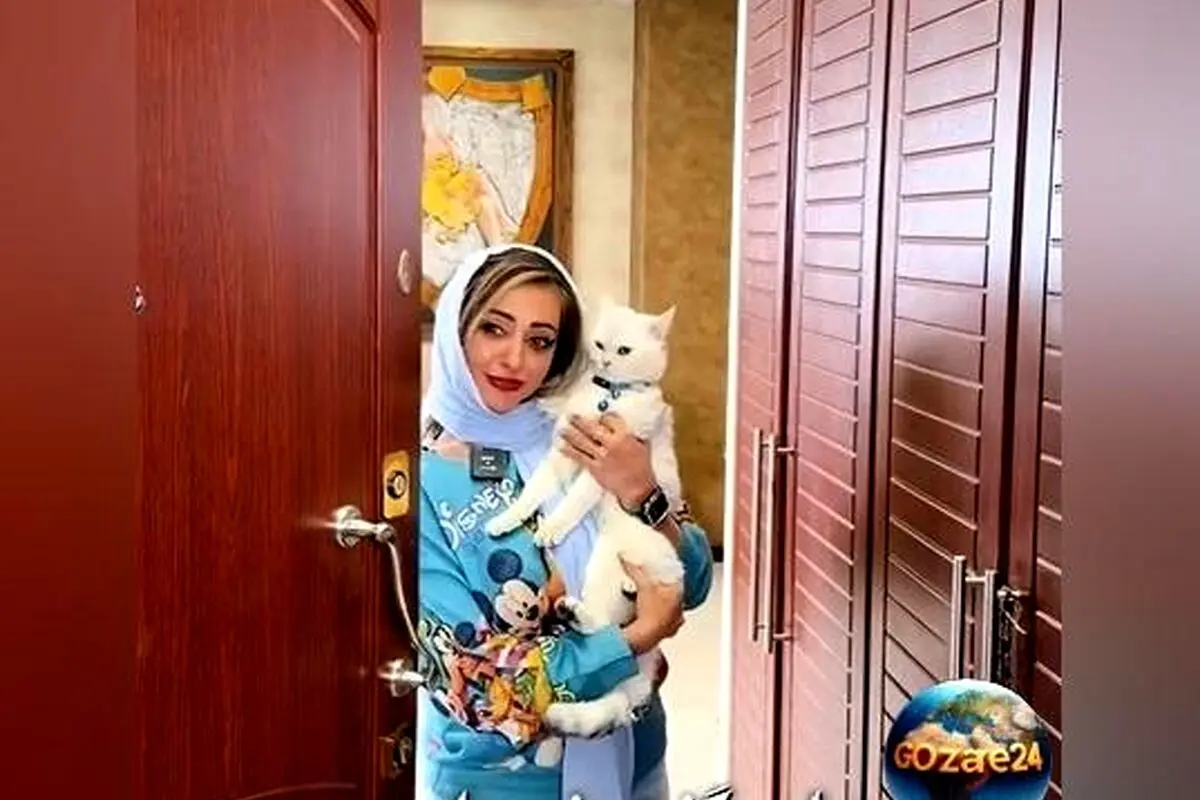 تصاویر لوکس و مدرن خانه نفیسه روشن با مبلمان جدید، لوستر کلاسیک و دیزاین رنگین‌کمانی+ ویدیوی داخلی