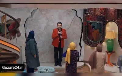 حضور غافلگیرکننده محمود شهریاری در جوکر به‌عنوان کادوی عروسی نعیمه نظام‌دوست از طرف علیخانی