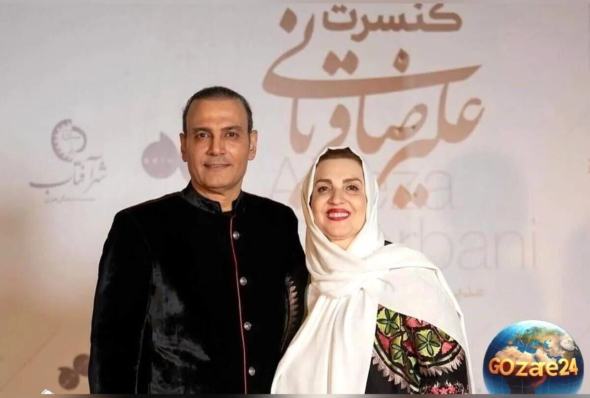 علیرضا قربانی در مراسم وداع با همسر جوانش: لحظه‌های احساسی و وداعی بی‌نظیر