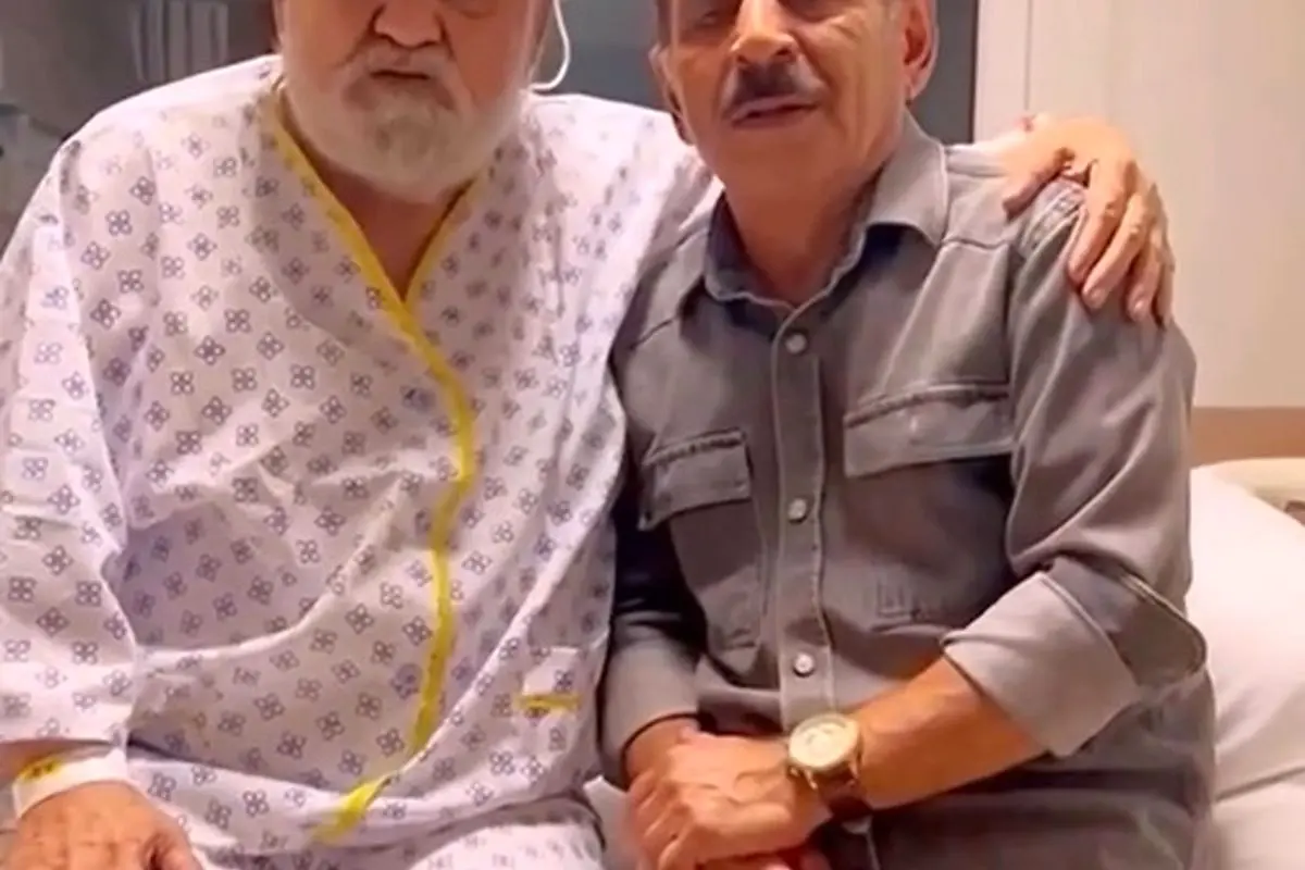 اکبر عبدی بازیگر محبوب سینما و تئاتر در بیمارستان/ وضعیت سلامتی او پس از سکته مغزی در حال بهبود