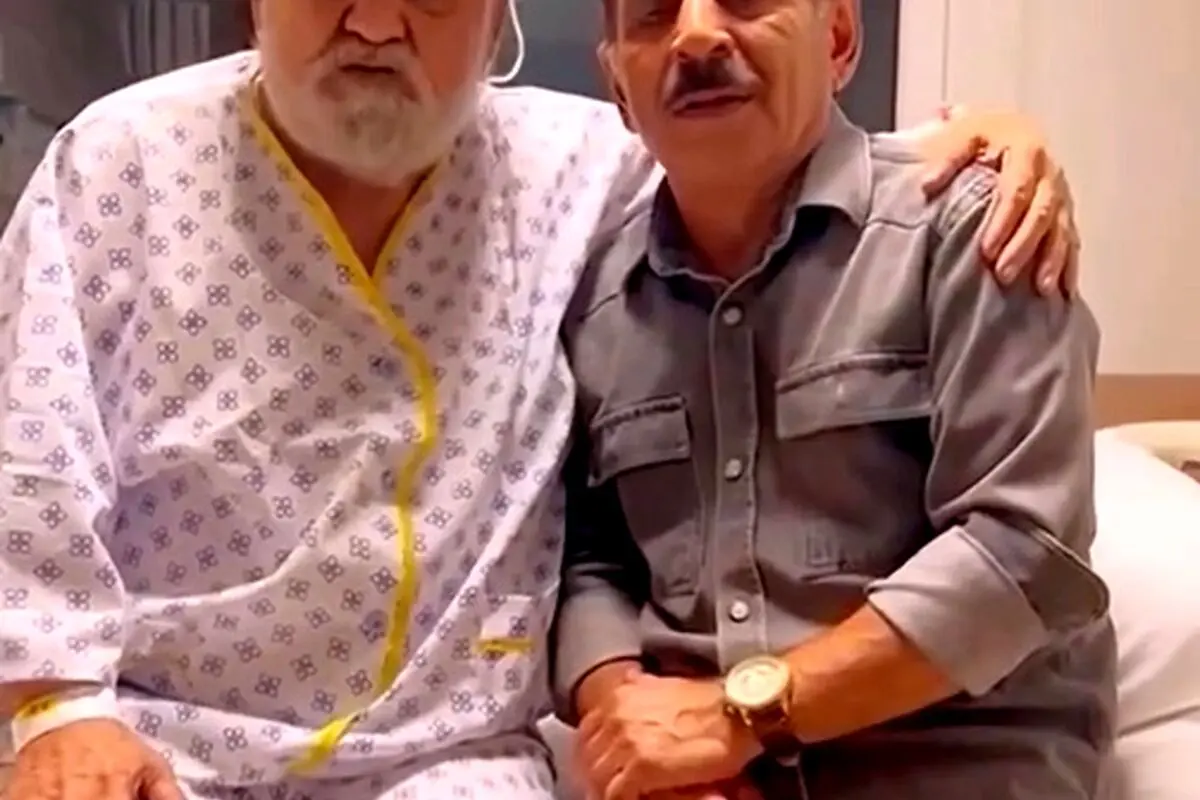 اکبر عبدی بازیگر محبوب سینما و تئاتر در بیمارستان/ وضعیت سلامتی او پس از سکته مغزی در حال بهبود