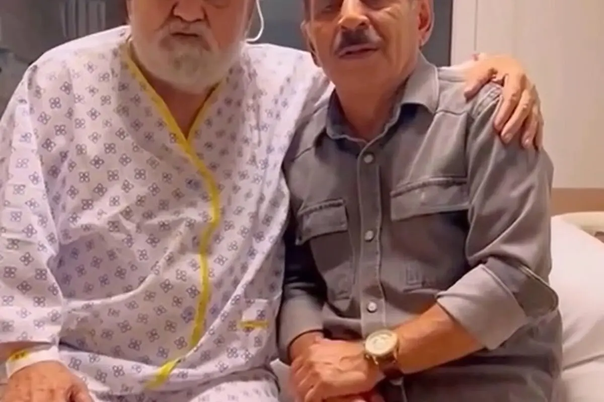 اکبر عبدی بازیگر محبوب سینما و تئاتر در بیمارستان/ وضعیت سلامتی او پس از سکته مغزی در حال بهبود