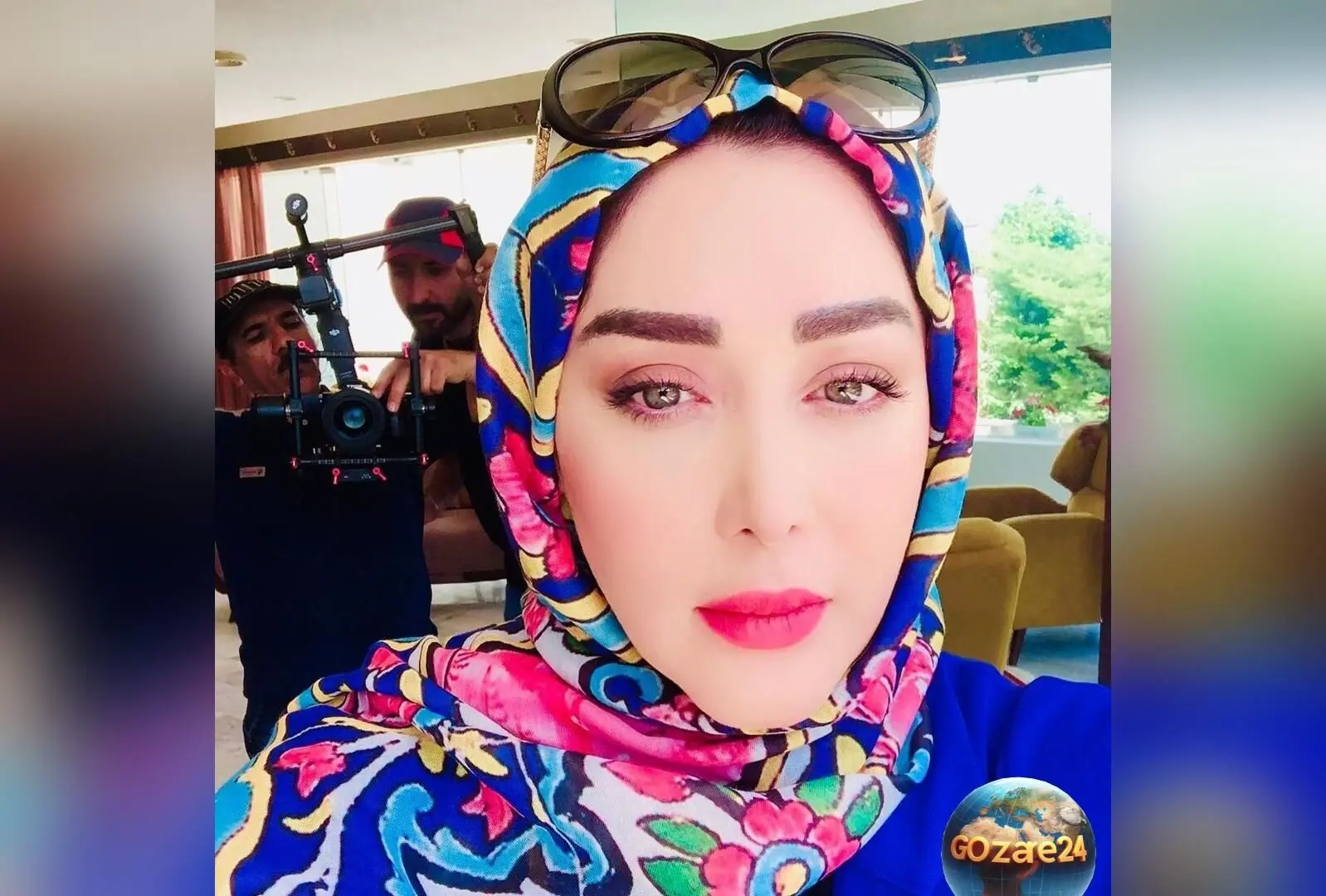 سارا منجزی‌پور با استایل شیک و خوشرنگ در جدیدترین سلفی اینستاگرامش!