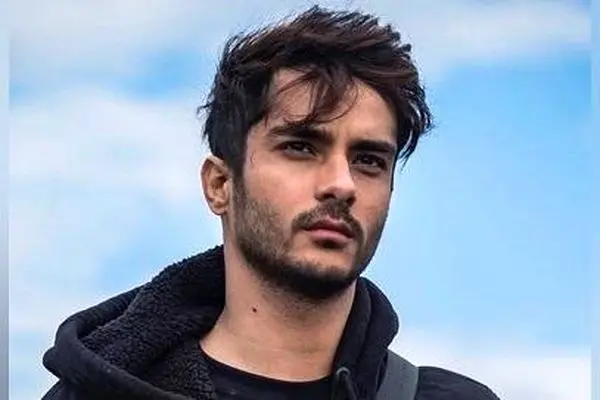 تصویر دیدنی ساعد سهیلی در کنار آینه و مبلمان آنتیکی لوکس؛ لحظه‌ای خاص در فضای داخلی مجلل