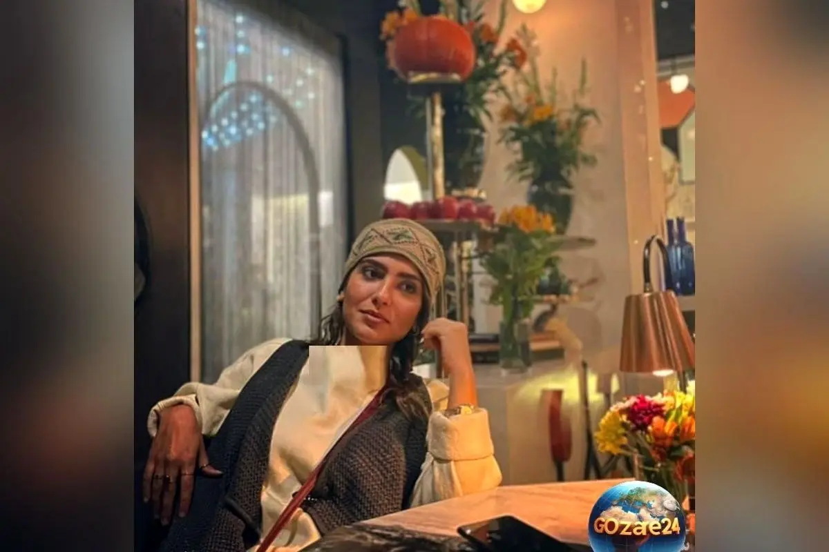 مونا کرمی با استایل شیک و خاص در انتظار لحظه خاص + عکس