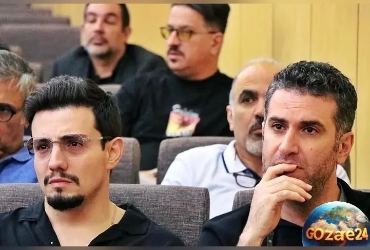 هوتن شکیبا در مراسم ختم پدر عباس جمشیدی‌فر: احترام به فضای سوگواری، سلفی گرفتن جایز نیست