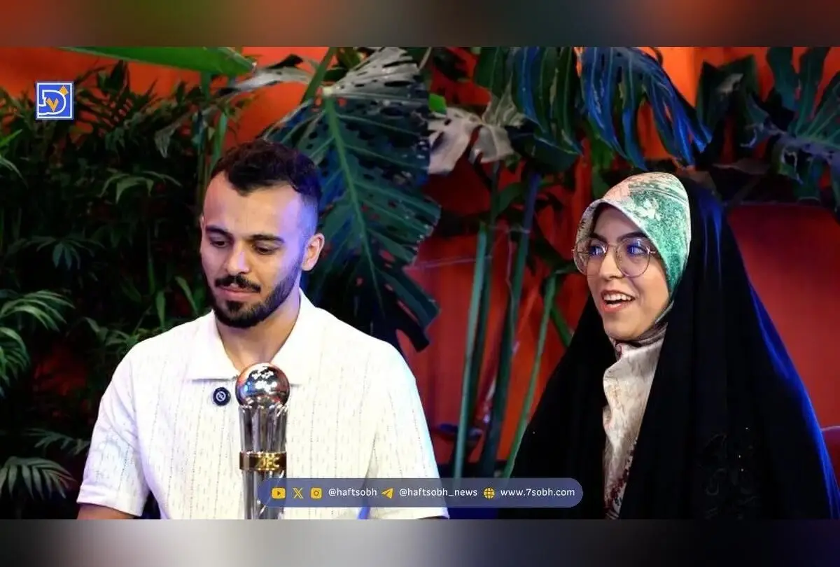 تصاویر مراسم عقد سالار آقاپور و همسر چادری‌اش در حرم امام رضا(ع) | مرد سال آسیا در کنار همسرش
