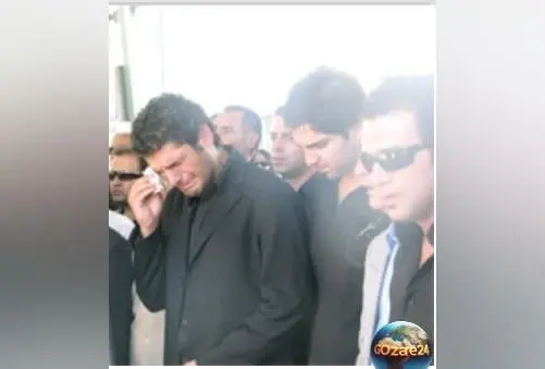 تصاویر و جزئیات مراسم تشییع پدر سام درخشانی با حضور چهره‌های مشهور مانند پژمان بازغی و کامبیز دیرباز
