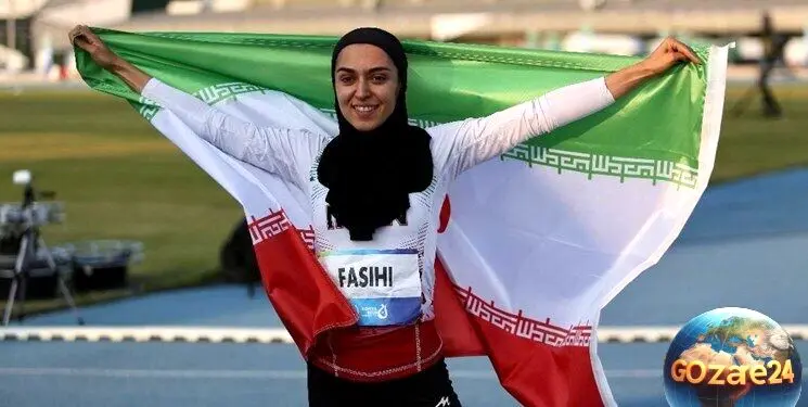 عروسی شیک و ساده فرزانه فصیحی، دونده قهرمان آسیا با لباس عروس و تاج گل زیبا + عکس مراسم