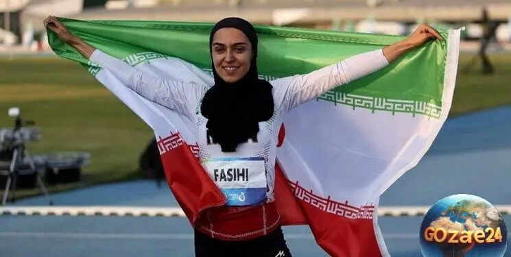 عروسی شیک و ساده فرزانه فصیحی، دونده قهرمان آسیا با لباس عروس و تاج گل زیبا + عکس مراسم