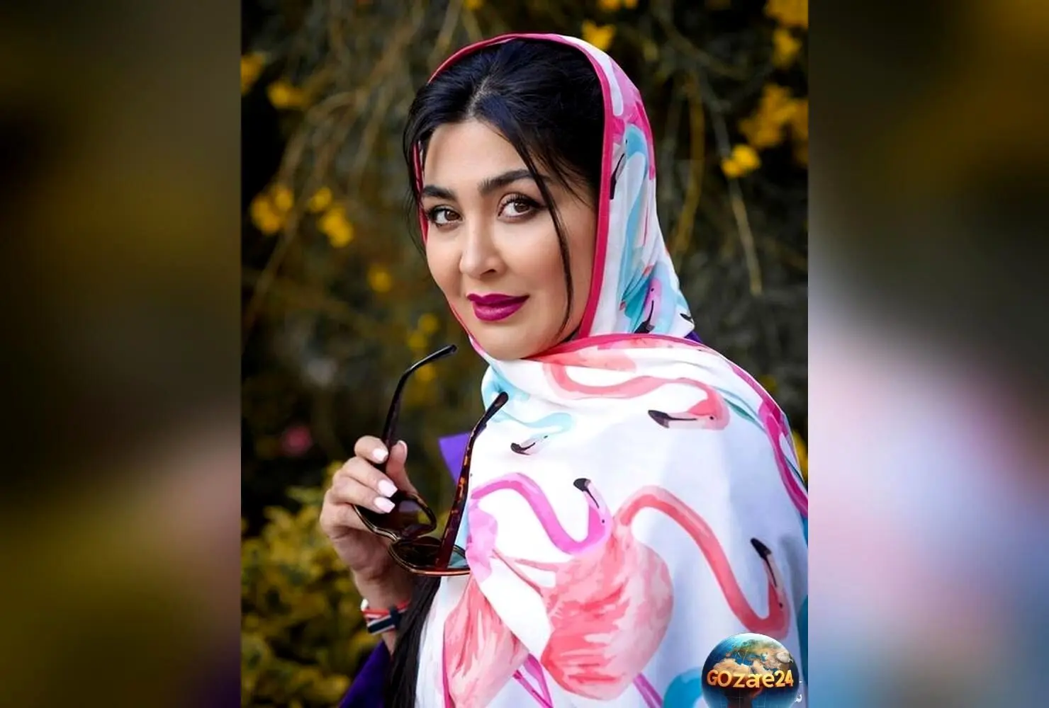 ژست عجیب مریم معصومی در کنار عکس آشپز معروف؛ علاقه‌مندی به غذاها و لحظه‌های متفاوت در صفحه اینستاگرام