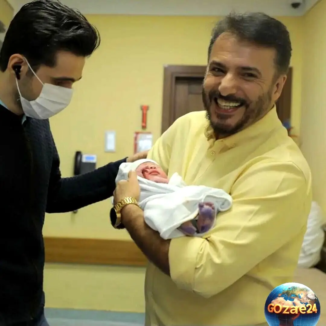 سیدجواد هاشمی با تی شرت بامزه پدربزرگی در سینمای ایران: عکس و جزئیات جشن پدر بزرگ شدن بازیگر محبوب
