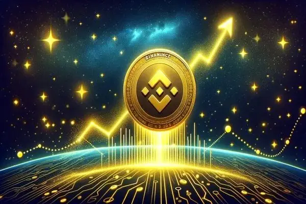 قیمت بایننس کوین (BNB) در نزدیکی اوج تاریخی؛ حجم معاملات ضعیف احتمال اصلاح قیمت را قوت می‌بخشد