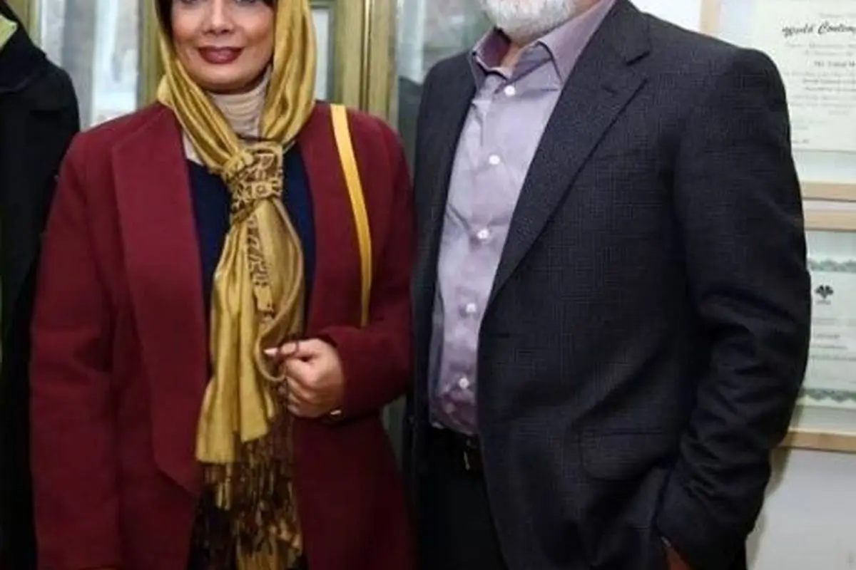 عاشقانههای هنری عاطفه رضوی و حسین پاکدل در حاشیه نمایش «لیلای بیمجنون» + عکسهای دیدنی