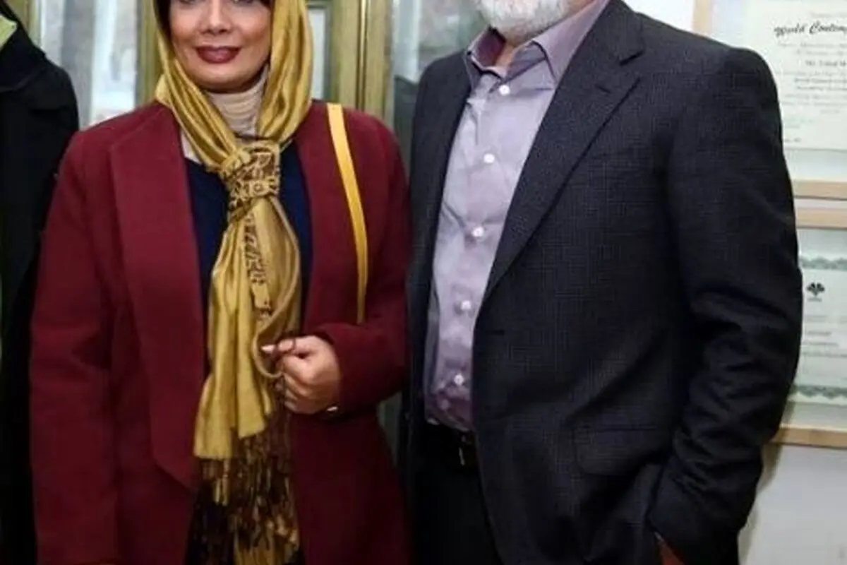 عاشقانه‌های هنری عاطفه رضوی و حسین پاکدل در حاشیه نمایش «لیلای بی‌مجنون» + عکس‌های دیدنی