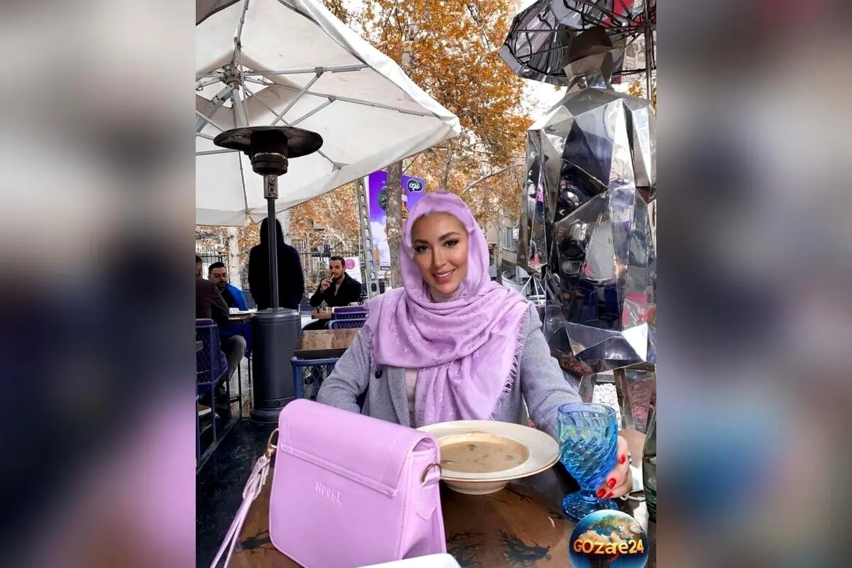 تصویر جذاب از میز غذای رنگارنگ و اصیل همسر بهرام رادان با تزیینات بی‌نظیر ایرانی + عکس