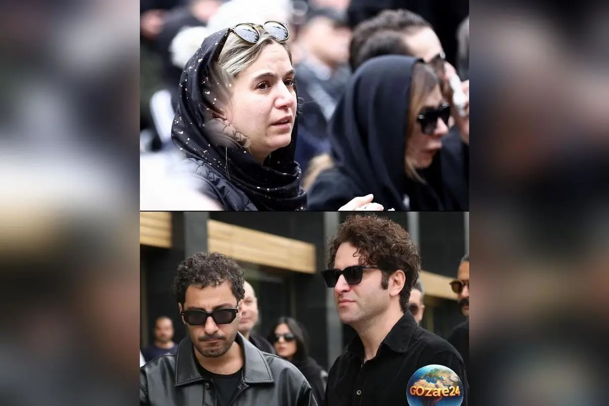 مراسم تشییع آتیلا پسیانی با حضور هنرمندان و تماشاگران در تهران | تصاویر و جزئیات مراسم سالگرد فوت ستاره سینمای ایران
