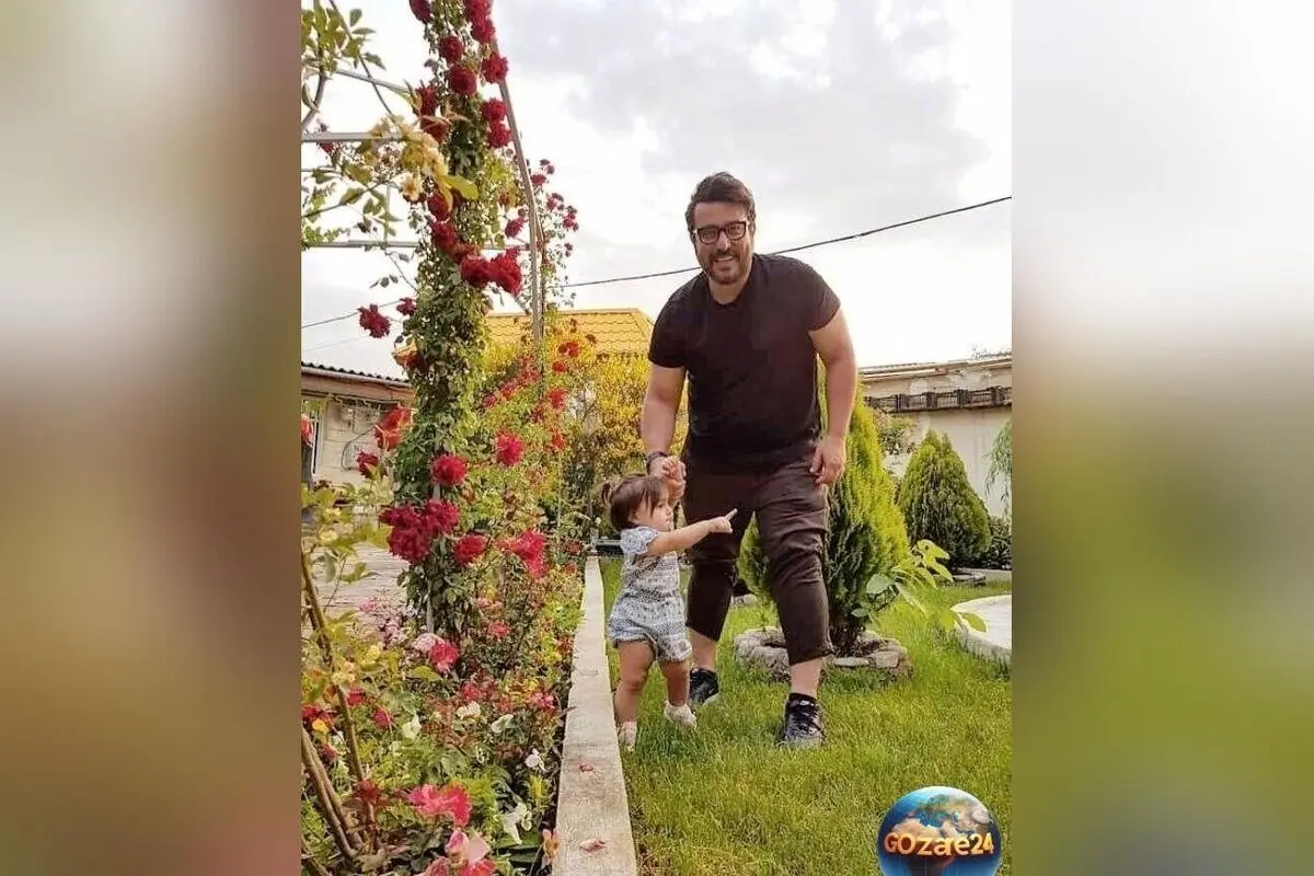 جشن تولد ۳ سالگی رز دختر محسن کیایی با برف شادی و لحظاتی دیدنی + عکس