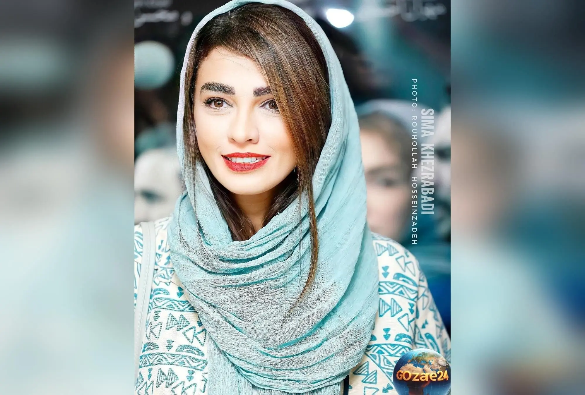 سیما خضرآبادی با سلفی فیلتر دار و زرق و برق در اینستاگرام، استایل خاص خود را نشان داد