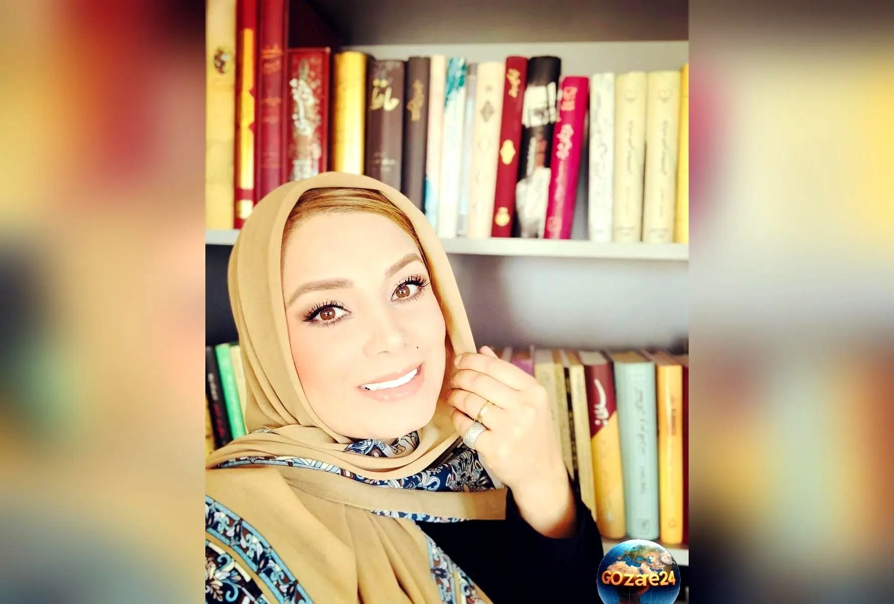 صبا راد با استایل متفاوت و گوشواره‌های توری در اینستاگرام دیده شد!