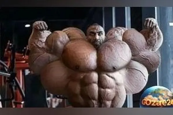 خلاقیت باهوشانه یک بدنساز در رعایت رژیم غذایی؛ تصویر خنده‌دار ورزشی که فضای مجازی را پر کرد