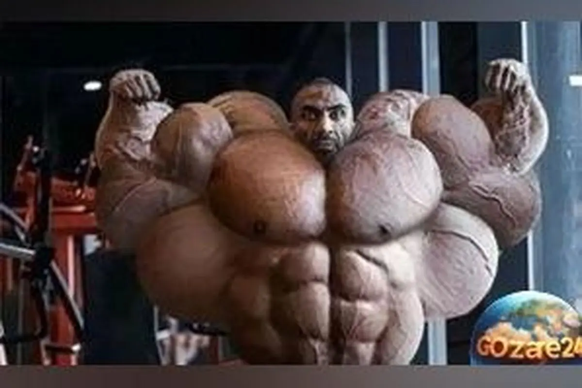 خلاقیت باهوشانه یک بدنساز در رعایت رژیم غذایی؛ تصویر خنده‌دار ورزشی که فضای مجازی را پر کرد