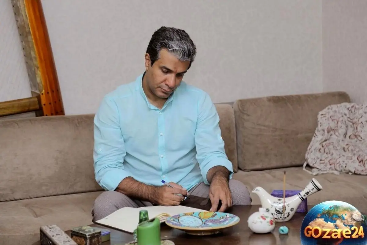 آریا عظیمینژاد با کلاغ قهوه نوشیدن و پیام کنایهآمیز درباره نابخردان بودن