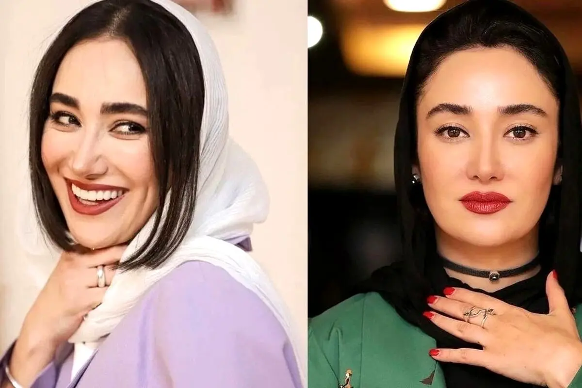 استایل بهاره افشاری در منزل لوکس با رنگ زرشکی و دکوراسیون شیک + عکسهای جدید