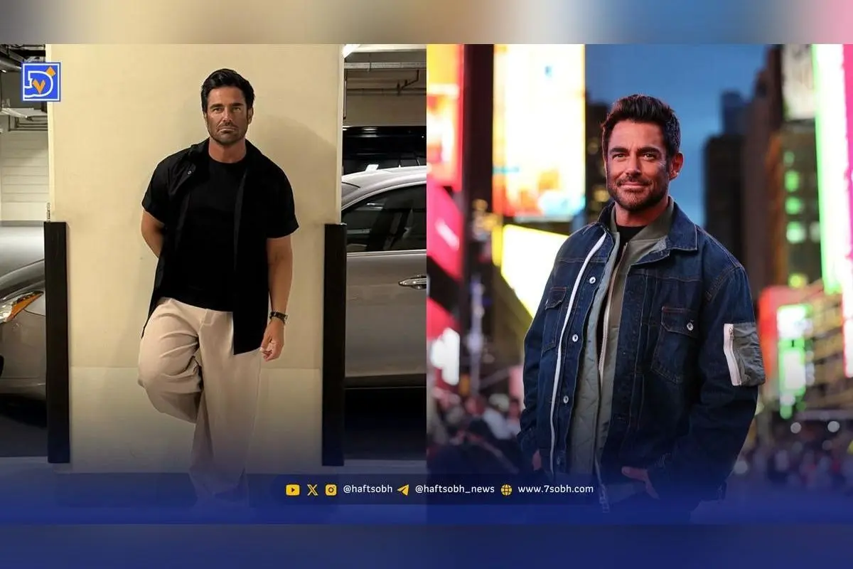 رضا گلزار در میدان تایمز نیویورک: بازیگر معروف ایران با استایل خاص و سبک زندگی لوکس