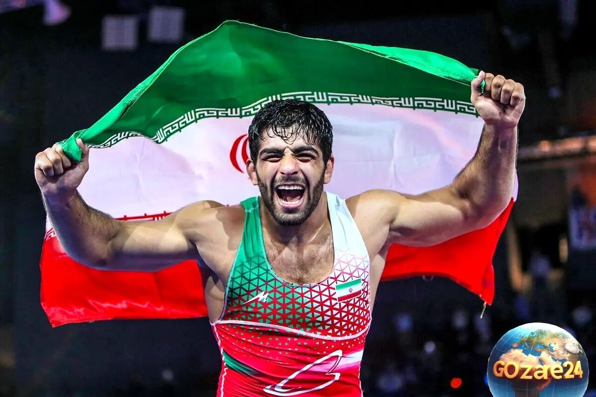 قهرمانی محمدهادی ساروی در المپیک ۲۰۲۴ پاریس: کشتی‌گیر برتر جهان با پیروزی قاطع در وزن ۹۷ کیلوگرم